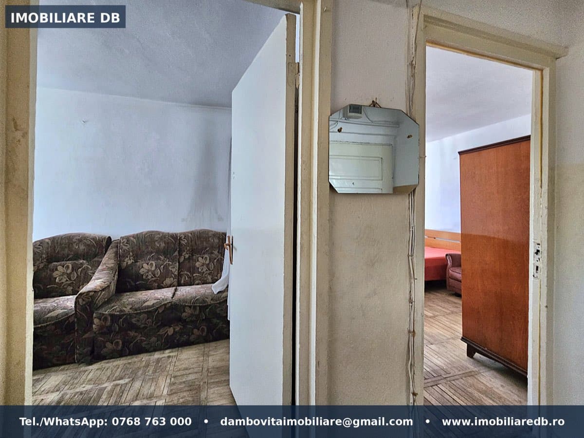 🏡 Apartament 3 camere, semidecomandat, etaj 3/4, în Micro 9, Târgoviște – 37.900 €! – miniatură 6
