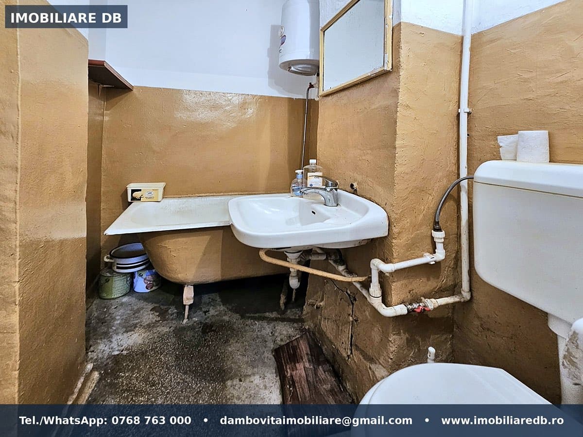 🏡 Apartament 3 camere, semidecomandat, etaj 3/4, în Micro 9, Târgoviște – 37.900 €! – miniatură 9