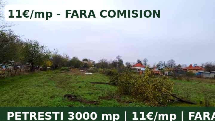 Teren intravilan de vânzare – Petrești, Dâmbovița – 3000 mp, la 1 km de A1 – miniatură 8