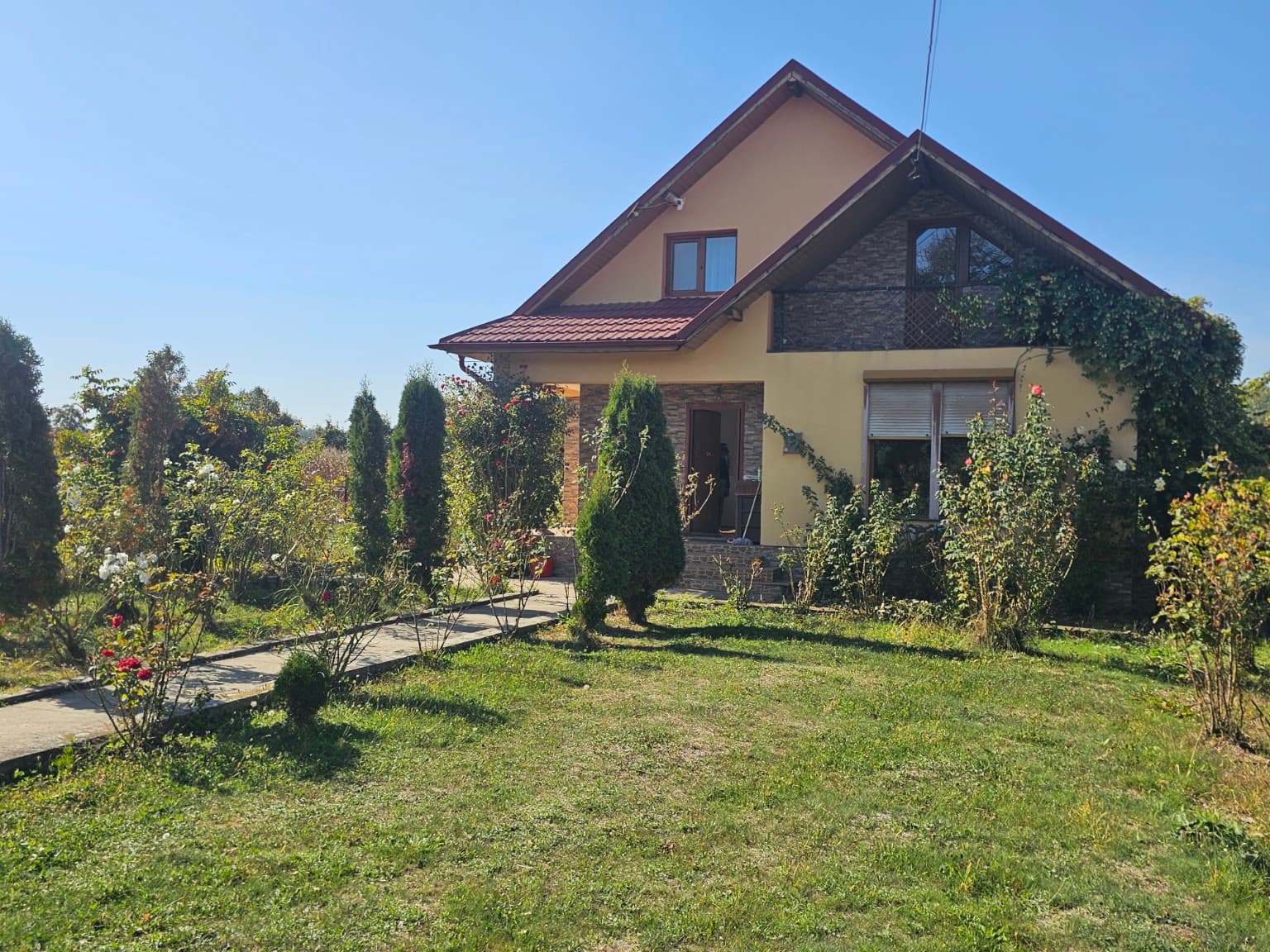 CASĂ/VILA  P+M DE VÂNZARE – COMUNA VALEA MARE-GÂRLENI, DÂMBOVIȚA – miniatură 3